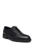 Selected Homme Slhblake Leather Derby Shoe Noos O Svart