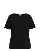 Vila Vimo Y S/S Top /1/Ka Svart