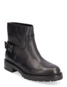 Tommy Hilfiger Th Monochromatic Bikerboot Svart