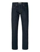 Selected Homme Slh196-Straightscot 3402 Rinse Jns Noos Blå