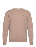 GANT Superfine Lambswool C-Neck Beige