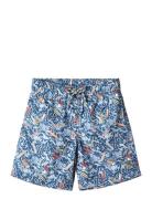 Swim Trunk Hansi Badshorts Blue Wheat