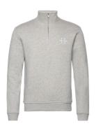 Les Deux Les Deux Ii Half-Zip Sweatshirt 2.0 Grå