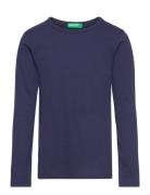 United Colors Of Benetton Long Sleeves T-Shirt Blå