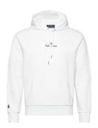 Polo Ralph Lauren Logo Double-Knit Hoodie Vit