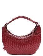 Adax Salerno Shoulder Bag Marlin Burgundy