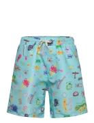 Bobo Choses Funny Insects All Over Swim Bermuda Shorts Blå