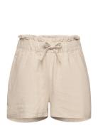 Lindex Shorts Linen Beige