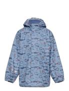 CeLaVi Rainwear Jacket - Aop Blå