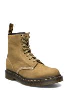 Dr. Martens 1460 Muted Olive Tumbled Nubuck+E.h.suede Khaki Green