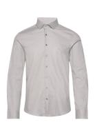 Calvin Klein Twill Easy Care Slim Shirt Grå