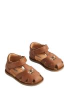 Wheat Sandal Closed Toe Lowe Brun