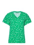 Frsanie Tee 1 Tops T-shirts & Tops Short-sleeved Green Fransa