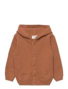 Fixoni Knit Cardigan Ls Brun