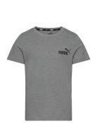 Ess Small Logo Tee B Sport T-shirts Short-sleeved Grey PUMA