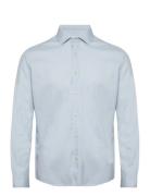 Selected Homme Slhregbond-Garment Dyed Shirt Ls Blå