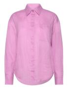 C_Bostik Tops Shirts Long-sleeved Pink BOSS