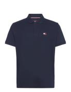 Tommy Jeans Tjm Reg Badge Polo Marinblå