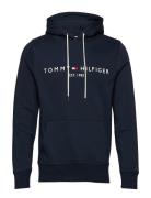 Tommy Hilfiger Core Tommy Logo Hoody Marinblå