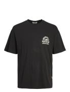 Jack & J S Jormykonos Type Tee Ss Crew Neck Svart