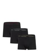 Calvin Klein 3P Low Rise Trunk Svart