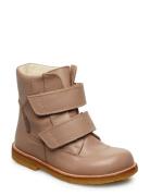 ANGULUS Boots - Flat - With Velcro Brun