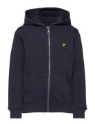 Classic Hoody Tops Sweat-shirts & Hoodies Hoodies Blue Lyle & Scott Ju...