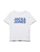 Jack & J S Jjecorp Logo Tee Ss O-Neck Noos Jnr Vit