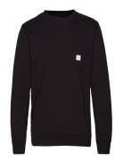 Makia Square Pocket Sweatshirt Svart