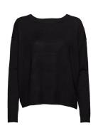 Minus Elne Strik Pullover Svart