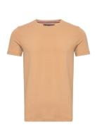 Tommy Hilfiger Stretch Slim Fit Tee Beige