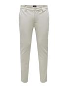 Onsmark Slim Gw 0209 Pant Noos Bottoms Trousers Chinos Cream ONLY & SO...