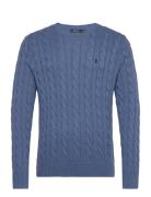 Polo Ralph Lauren Cable-Knit Cotton Sweater Blå