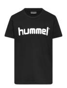 Hummel Hmlgo Kids Cotton Logo T-Shirt S/S Svart