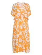Samsøe Samsøe Andina Long Dress Aop 8083 Orange