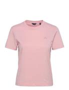 Original Ss T-Shirt Tops T-shirts & Tops Short-sleeved Pink GANT