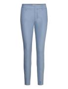 Mmabbey Night Pant Bottoms Trousers Slim Fit Trousers Blue MOS MOSH