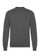 Fred Perry Classic C/N Jumper Grå