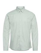 Lindbergh Oxford Superflex Shirt L/S Grön