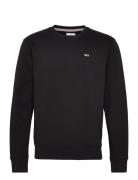 Tommy Jeans Tjm Regular Fleece C Neck Svart