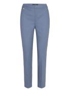 Lauren Ralph Lauren Double-Faced Stretch Cotton Pant Blå