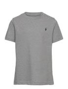 Ralph Lauren Kids Cotton Jersey Crewneck Tee Grå