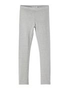 Name It Nkfdavina Solid Swe Legging Bru N Noos Grå