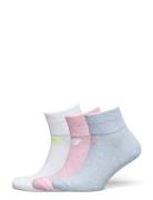 New Balance Performance Cotton Flat Knit Ankle Socks 3 Pack