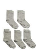 Minymo Ankle Sock -Solid Grå