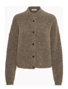 Gestuz Alphagz Short Cardigan Khaki Green