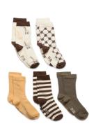 Minymo Socks W. Pattern Multi/patterned