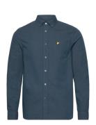 Lyle & Scott Regular Fit Light Weight Oxford Shirt Marinblå