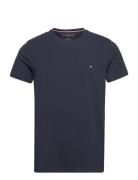 Tommy Hilfiger Core Stretch Slim C-Neck Tee Marinblå