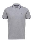 Selected Homme Slhdante Sport Ss Polo Noos Grå